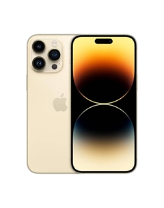Смартфон Apple iPhone 14 Pro, 256 ГБ, (Dual nano-Sim), Gold