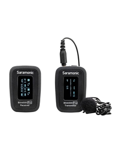 Беспроводная микрофонная система Saramonic Blink500 Pro B1, 2.4 Ггц, черный