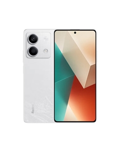 Смартфон Xiaomi Redmi Note 13, 6 Гб/128 Гб, 2 Nano-SIM, белый
