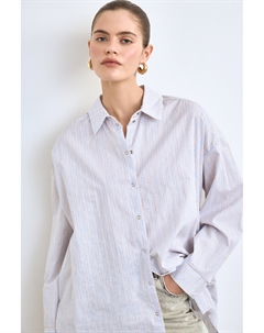 Рубашка оверсайз со стразами Mollis