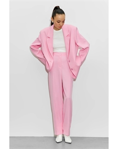 Брюки бананы из костюмной ткани Mollis