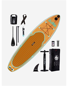 Надувная SUP-доска SERIES Wooden Nature, 10'6"x32"x6" 320*81*15 см сапборд, Коричневый Dama