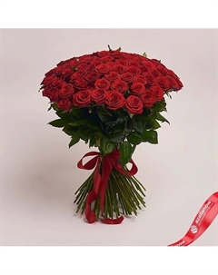 Классический букет 101 красная роза Azalianow цветы. подарки. декор