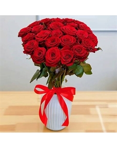 Классический букет 23 красные розы 40 см Azalianow цветы. подарки. декор