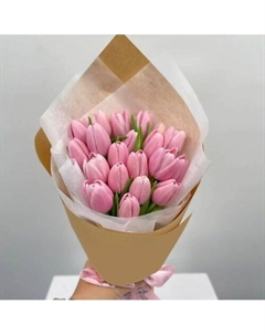 Букет из 25 розовых тюльпанов Azalianow цветы. подарки. декор