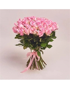 Букет 51 розовая роза 50 см Azalianow цветы. подарки. декор