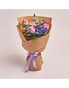 Букет из роз и ирисов Azalianow цветы. подарки. декор