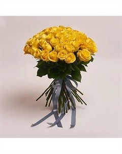 Букет из 51 желтой розы 50 см Azalianow цветы. подарки. декор