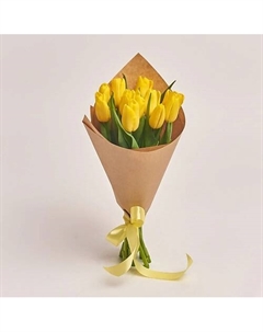 Букет из 11 желтых тюльпанов Azalianow цветы. подарки. декор