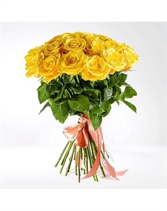 Букет из 19 желтых роз «Цвет солнца» Azalianow цветы. подарки. декор