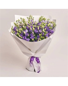 Букет из 31 фиолетового лизиантуса Azalianow цветы. подарки. декор