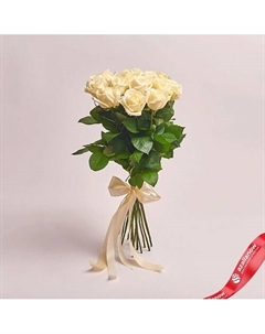 Букет из 15 белых роз 40 см Azalianow цветы. подарки. декор