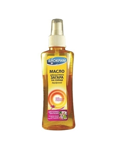Масло для загара "Цветочная фантазия" 150 Биокрим