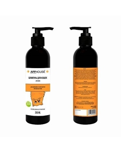 Шампунь для кошек Long Wool для длинной и густой шерсти / шампунь против колтунов 250 Affhouse