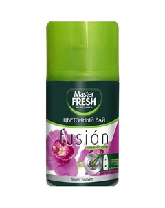 Освежитель воздуха сменный блок Цветочный рай 250 Master fresh
