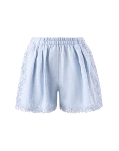 Шорты изо льна и вискозы Maurizio