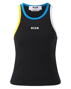 Хлопковая майка Msgm