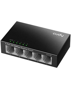 Коммутатор CUDY FS105, неуправляемый Cudy