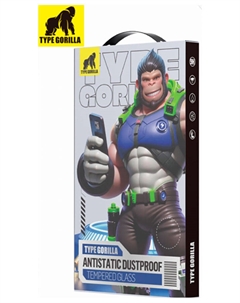 Защитное стекло Type Gorilla TG singel Pack-2.5D, Silk full cover glass HD, Samsung S24+, Black (WT1-SAM-S24PL-BK) Type gorilla