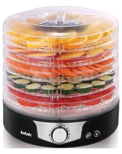 Сушилка для овощей BBK BDH301M черный/металлик Bbk