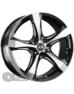 Литой диск 1053 7.5x17/4x100 D60.1 ET40, Черные Ls wheels