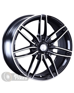 Литой диск 1241 8x18/5x112 D66.6 ET35, Черные Ls wheels