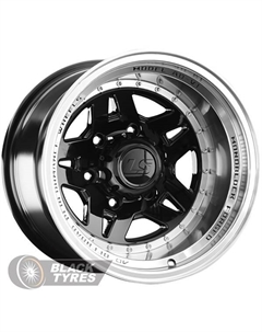 Литой диск 878 10x15/6x139.7 D106.1 ET-44, Черные Ls wheels