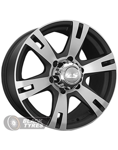 Литой диск 182 8x17/6x139.7 D106.1 ET25, Черные Ls wheels