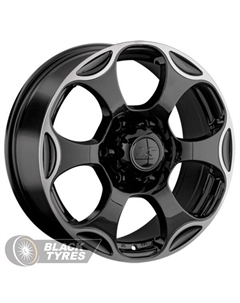 Литой диск 310 8x18/6x139.7 D100.1 ET36, Черные Ls wheels