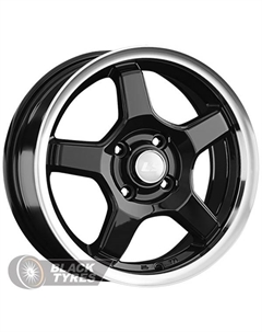 Литой диск 816 7.5x17/5x114.3 D73.1 ET45, Черные Ls wheels