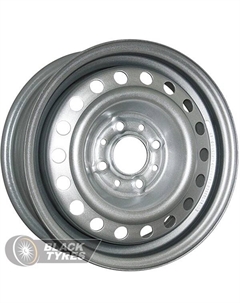 Стальной диск X40038 5.5x15/4x100 D60.1 ET43, Серебристые Trebl