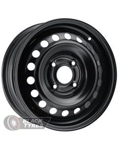 Стальной диск 53A49A 5.5x14/4x100 D56.6 ET49, Черные Trebl