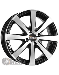Литой диск TL 534 5.5x15/4x100 D60.1 ET45, Черные Tech line