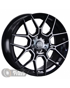 Литой диск 1265 8x18/5x114.3 D67.1 ET45, Черные Ls wheels