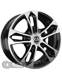 Литой диск 197 6x15/5x139.7 D98.5 ET40, Черные Ls wheels