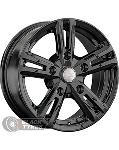 Литой диск 291 6.5x15/5x139.7 D98.5 ET40, Черные Ls wheels