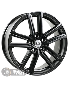Литой диск R078 7x18/5x100 D57.1 ET28, Черные Rst