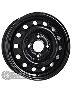 Стальной диск R-1676 6.5x16/4x100 D60.1 ET37, Черные Trebl