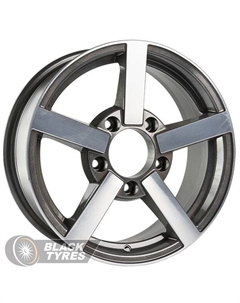 Литой диск CR-25 6.5x16/5x139.7 D98.6 ET35, Серые Cross street