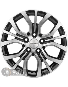 Литой диск KHW1608 6.5x16/5x114.3 D67.1 ET45, Черные Khomen wheels