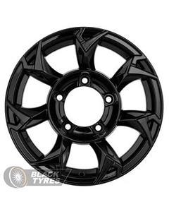 Литой диск KHW1505 5.5x15/5x139.7 D98.5 ET5, Черные Khomen wheels