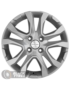 Литой диск KHW1503 6x15/4x100 D60.1 ET40, Серебристые Khomen wheels