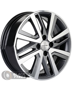 Литой диск KHW1609 6x16/4x100 D60.1 ET50, Серые Khomen wheels