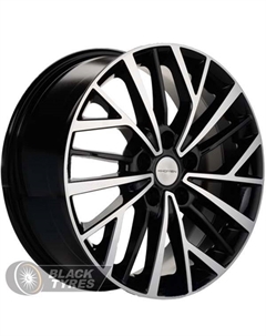 Литой диск KHW1717 7x17/5x110 D67.1 ET40, Черные Khomen wheels