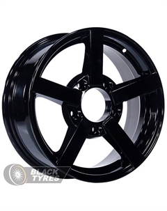 Литой диск CR-25 6.5x16/5x139.7 D98.6 ET35, Черные Cross street