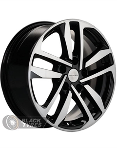 Литой диск KHW1612 6.5x16/5x114.3 D67.1 ET46, Черные Khomen wheels