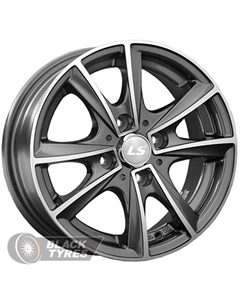 Литой диск 231 7x17/4x100 D60.1 ET40, Серые Ls wheels
