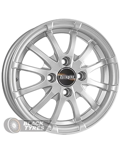 Литой диск TL 320 5x13/4x98 D58.6 ET35, Серебристые Tech line