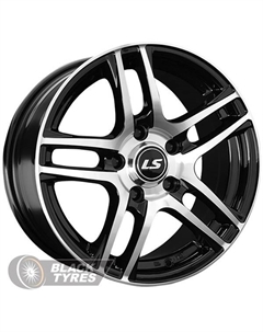 Литой диск 285 7x17/5x114.3 D73.1 ET45, Черные Ls wheels