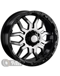 Литой диск 1285 7.5x17/6x139.7 D100.1 ET35, Черные Ls wheels